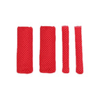 Summer Ice Silk Sweat-absorbent Breathable Electric Vehicle Grips, Red, Black, Navy Blue, Light Blue, Pink, Light Grey