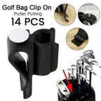14pcs/ Pack Outdoor Golf Putter Clip Accessories
