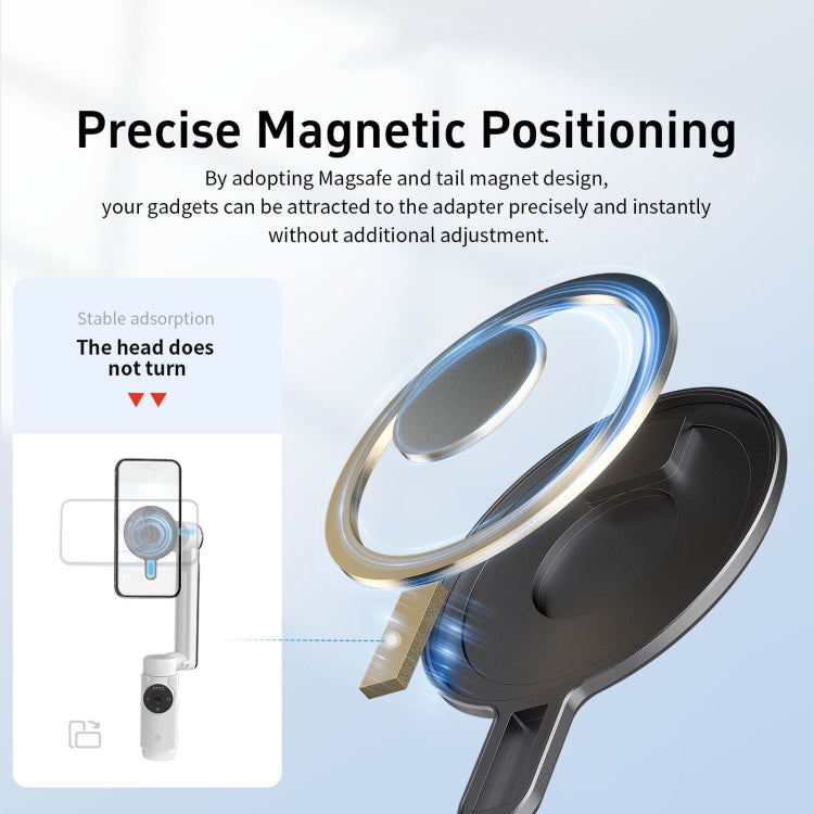For Insta360 Flow aMagisn Gimbal Magnetic Adapter MagSafe Sports Camera Accessories