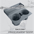 For Tesla Model3/Y Central Water Cup Limiter Silicone Coaster, Black, Gray, Pink