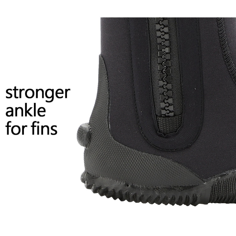 DIVESTAR 5mm Diving Boots Neoprene Shoes With Puncture Resistant Sole, NO.6 (37/38), NO.7 (39), NO.8 (40/41), NO.9 (42), NO.10 (43), NO.11 (44), NO.12 (45), NO.13 (46)