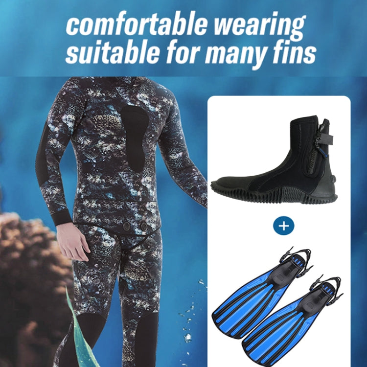 DIVESTAR 5mm Diving Boots Neoprene Shoes With Puncture Resistant Sole, NO.6 (37/38), NO.7 (39), NO.8 (40/41), NO.9 (42), NO.10 (43), NO.11 (44), NO.12 (45), NO.13 (46)