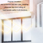Car Summer No-punch Retractable Titanium Silver Sunshade Curtain, 40x60cm, 40x125cm, 45x125cm, 50x125cm