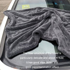 Double Layer Thickened Twisted Braid Cloth Absorbent Car Wash Towel, 1200GSM 40x60cm, 1200GSM 60x90cm