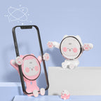 ICARER FAMILY AK-01 Car Air Outlet Cartoon Phone Holder Car Navigation Gravity Support Frame