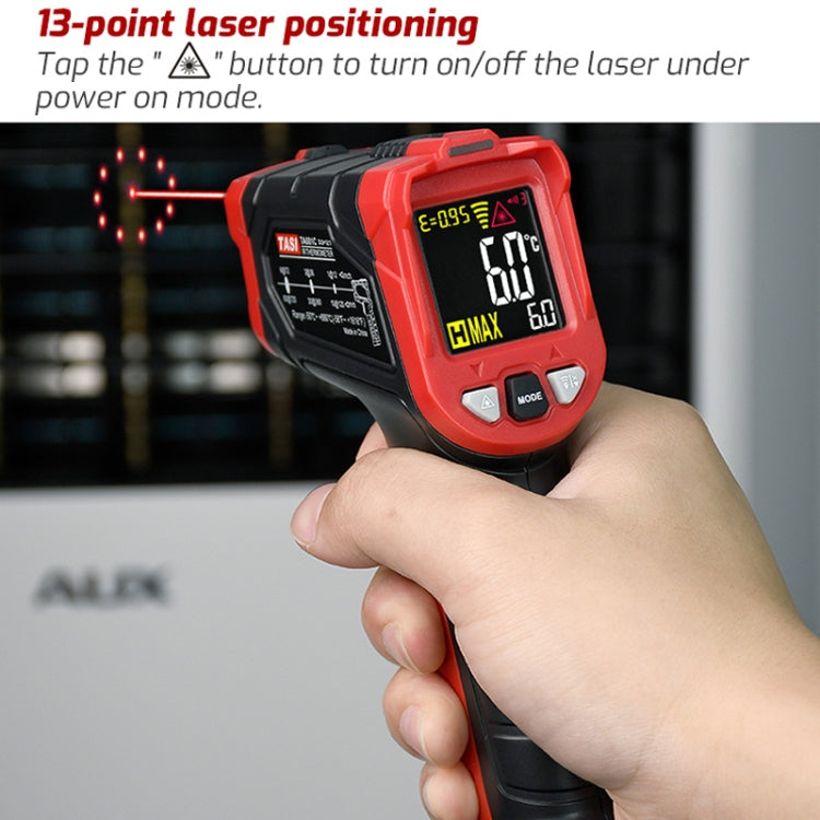 Infrared Thermometer Electronic Color Screen Thermometer, TASI TA601C -50-880 Degrees Celsius