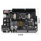 WIFI R3 Atmega328p+ESP8266 (32MB Memory), USB-TTL CH3 Development Board