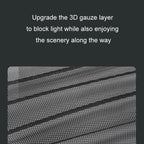 Car Magnetic Summer Sun Protection Insulating Privacy Curtain, Main Driver Arc, Co-pilot Arc, Rear Window Square