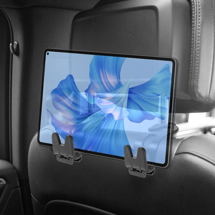 3pcs Car Foldable Hook Multifunctional Rear Seat Phone Holder