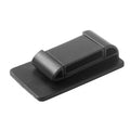 Car Seat Belt Holder Anti-collision Elastic Buckle Limiter, Matt Black, Carbon Fiber Black