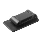 Car Seat Belt Holder Anti-collision Elastic Buckle Limiter, Matt Black, Carbon Fiber Black
