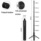 1.22m For Insta360 One X Retractable Integrated Camera Panoramic Invisible Selfie Stick Tripod, 1.22m For Insta360 One X