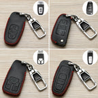 Car Folding Key Cover Multifunctional Keychain Anti-lost Number Plate, For Audi A, For Audi B, For Audi C, For Audi D