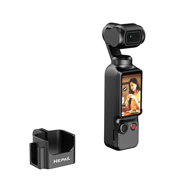 For DJI Osmo Pocket 3 HEPAIL Plastic Expansion Adapter Head Camera Fixed Bezel, AC19