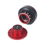 Steering Wheel With Locking Quick Release Booster Pad