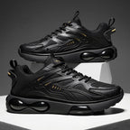 Men Air Cushion Sneakers Low Top Lace Running Shoes Mesh Breathable Sports Shoes, 39, 40, 41, 42, 43, 44