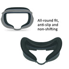 For Meta Quest 3 VR Blackout Nose Pad Mask Face Pad Cover, 4pcs /Set, 2pcs /Set