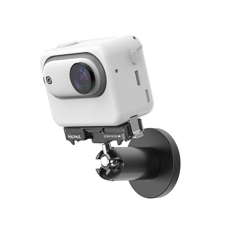 For Insta360 GO 3 HEPAIL Camera Bracket, Magnetic, Cold Boot