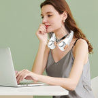 Mini Silicone Neck Fan Portable USB Student Outdoor Adjustable Fan