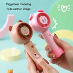 USB Handheld Fan Mini Portable Desktop Cute Cartoon Fan