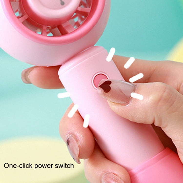 USB Handheld Fan Mini Portable Desktop Cute Cartoon Fan