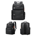 Bopai 61-121601 Large Capacity Waterproof Business Laptop Backpack With USB+Type-C Port