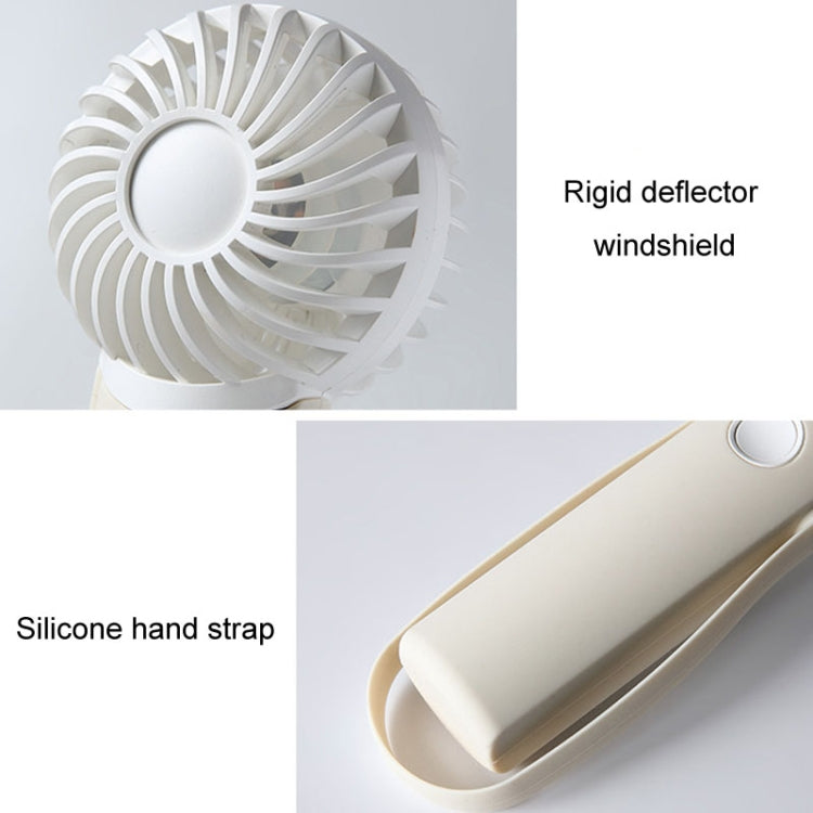 Portable Handheld Quiet Fan Silicone Hanging Neck Small Electrical Fan