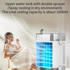 Air Conditioner Water Cooling Fan With Spray 3 Gear Wind 3 Speed Timing, CF-626