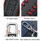 For Isuzu Car Key Cover Multifunctional Keychain Anti-lost Number Plate