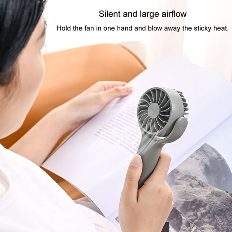 Mini Handheld Small Fan Rechargeable Mute Desktop Portable Fan