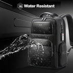 Bopai 61-91911 Large Capacity Business Waterproof Laptop Backpack With USB+Type-C Port, 61-91911