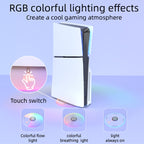 For PS5 Slim iplay HBP-575 Simple Storage Base Light Version RGB Colorful Vertical Storage Bracket, HBP-575