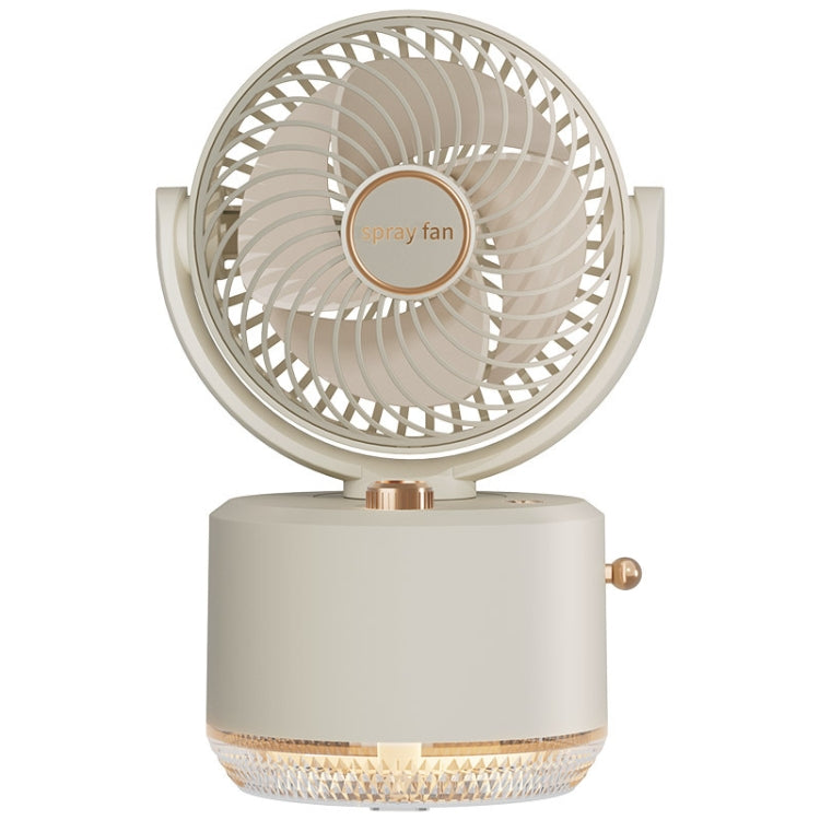 USB Charging Cooler Air Conditioning Fan Desktop Cooling Fan Swing Humidifier