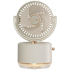 USB Charging Cooler Air Conditioning Fan Desktop Cooling Fan Swing Humidifier
