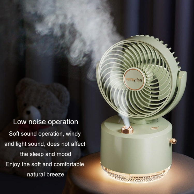 USB Charging Cooler Air Conditioning Fan Desktop Cooling Fan Swing Humidifier