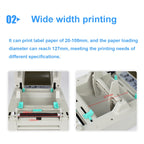 Xprinter XP-450B USB Port Supermarket Cashier Barcode Thermal Printer, US Plug, EU Plug, UK Plug