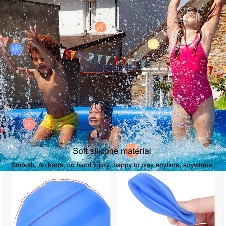 Summer Water Balloon Water Fight Kids Interactive Quick Fill Reusable Silicone Water Balloon