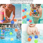 Summer Water Balloon Water Fight Kids Interactive Quick Fill Reusable Silicone Water Balloon