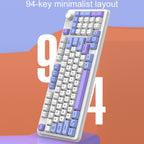 XUNSVFOX K94 Wireless Bluetooth Dual Mode Mechanical Keyboard Gaming Office Laptop Keyboard