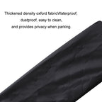 1pair Dustproof Waterproof Thickened Oxford Cloth License Plate Cover, 45x15cm