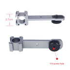 Cimapro CPT-3 Three-headed Hot Boot Bracket Adapter Mount LED Mic On Gimbal, 2
