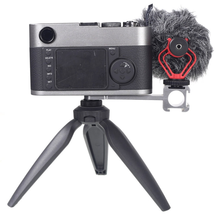 Cimapro CPT-3 Three-headed Hot Boot Bracket Adapter Mount LED Mic On Gimbal, 2