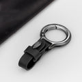 YAILIS Zinc Alloy Car Keychain Multi-functional Belt Hook Key Holder For Men & Women, Quartz Black, Quartz Coffee, Quartz Brown