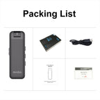 Mrobo D3 1080P Rotating Camera HD Infrared Night Recording Pen, 16 GB, 32GB, 64GB, 128GB, No Memory