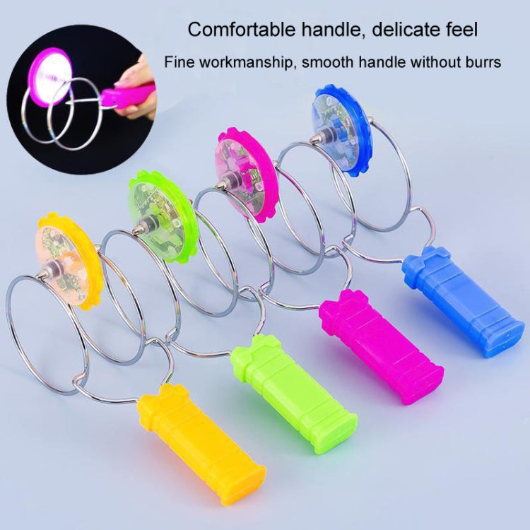 Light-emitting Magnetic Gyro Toys Magic Track Gyro Children Toy Yo-yo Balls, Magnetic Gyro Toys