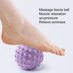 TPR Solid Bump Fascia Ball Foot Reflexology Yoga Massage Ball