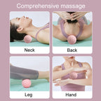 TPR Solid Bump Fascia Ball Foot Reflexology Yoga Massage Ball