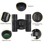 Outdoor Low-light Night Vision High-power HD Mini Binoculars, 8X21
