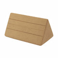High Density Cork Yoga Blocks Waist And Abdominal Exercise Triangle Bricks, 19.5 x 11 x 11cm