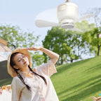 USB Plug-in Version Small Ceiling Fan Camping Outdoor Portable Hanging Fan